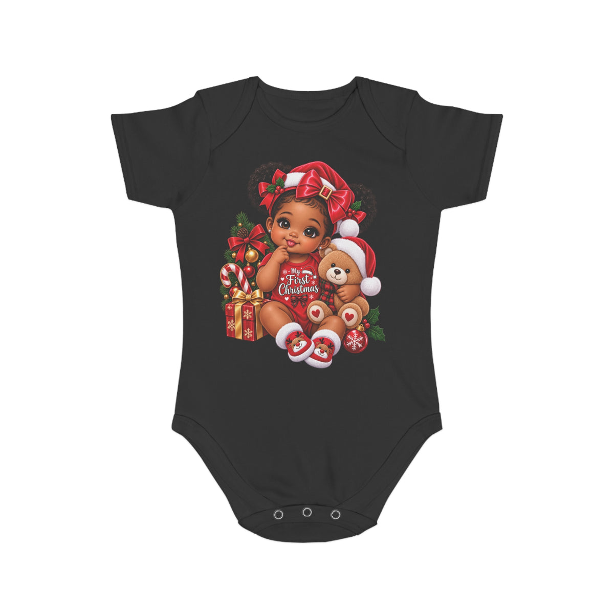 Short Sleeve Baby Bodysuit