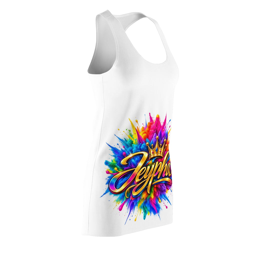 Women's Cut & Sew Racerback Dress (AOP)
