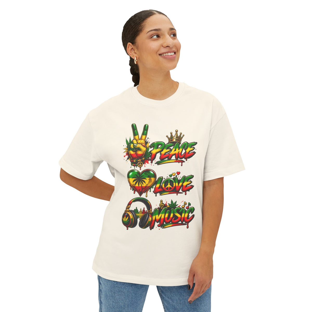 Unisex Oversized Boxy Tee