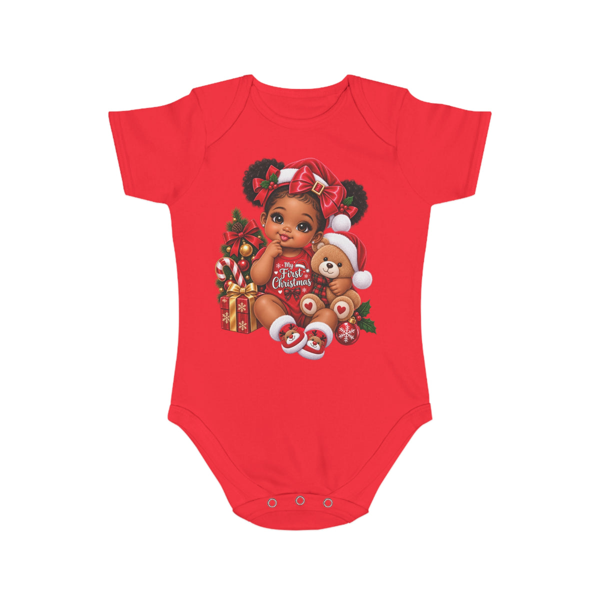 Short Sleeve Baby Bodysuit