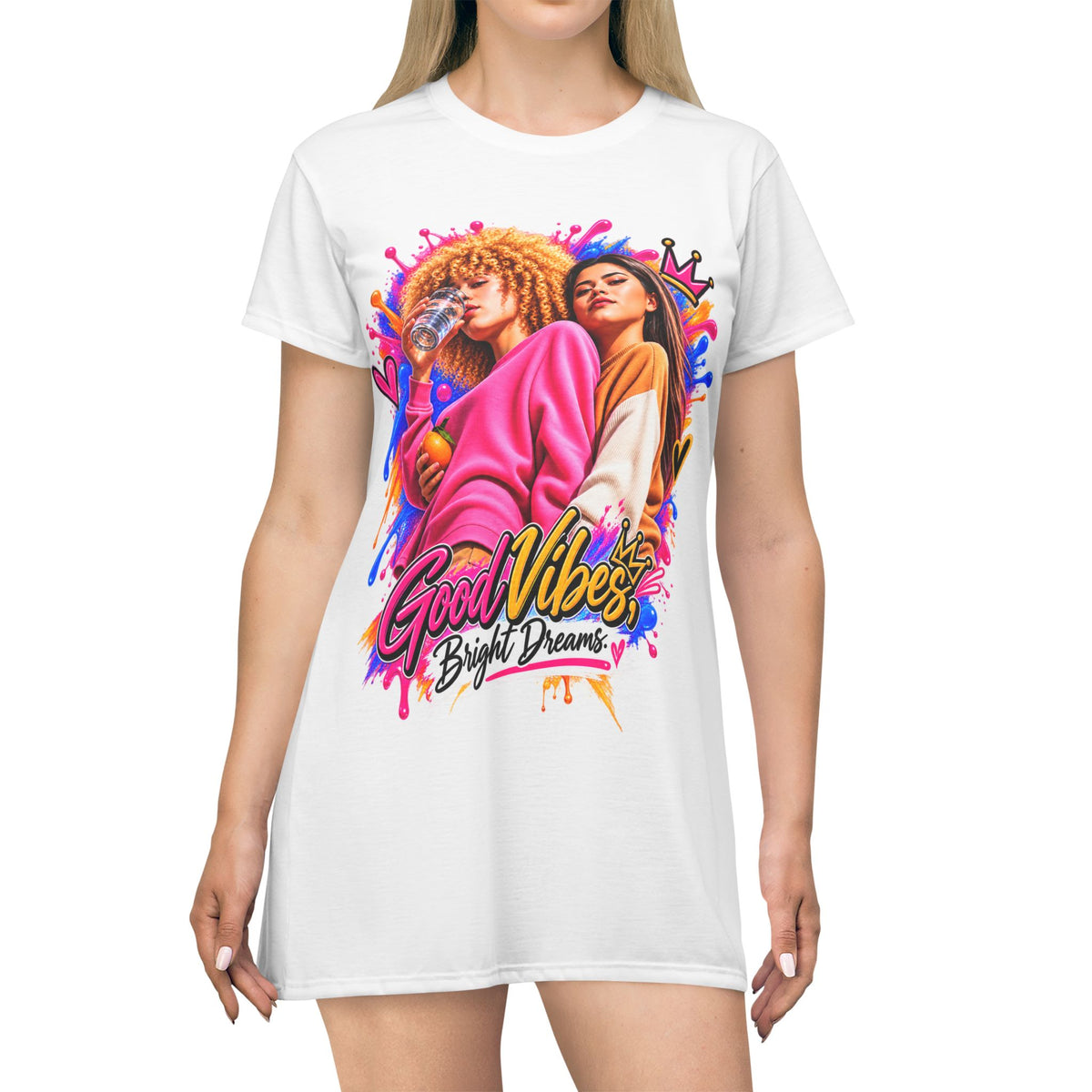 T-Shirt Dress (AOP)