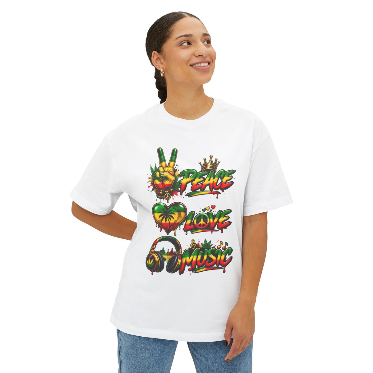 Unisex Oversized Boxy Tee