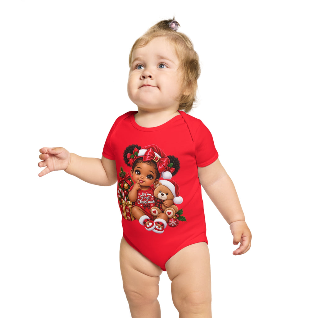 Short Sleeve Baby Bodysuit